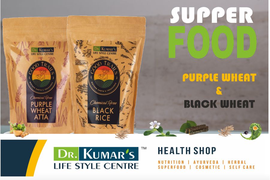 Purple Wheat Atta & Black Rice